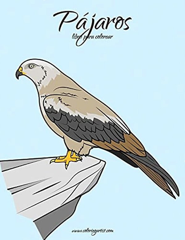 Pájaros Libro Para Colorear 1-..