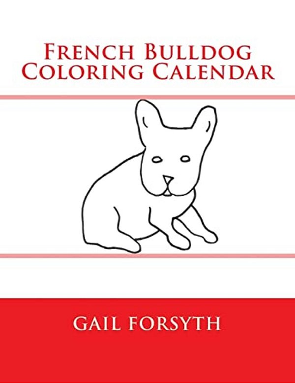 French Bulldog Coloring Calendar-..