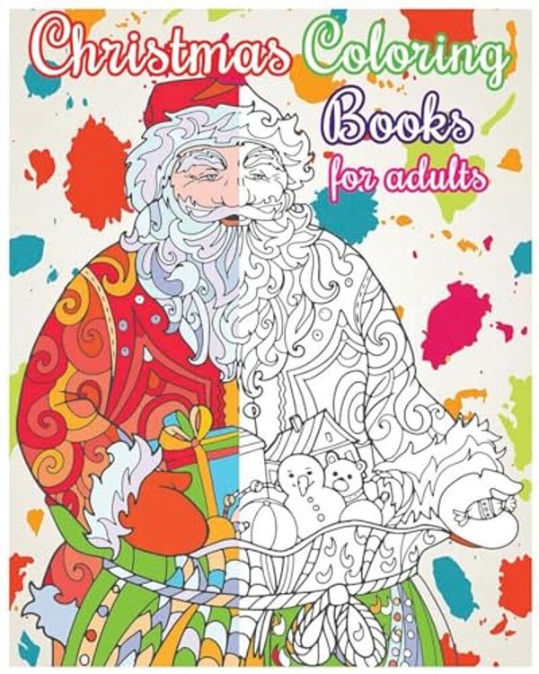 Christmas Coloring Books For Adults: Christmas Designs For Relaxation (+100 Pages)-..