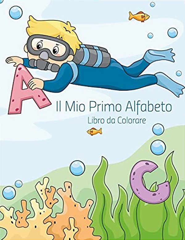 Il Mio Primo Alfabeto Libro Da Colorare 1-..