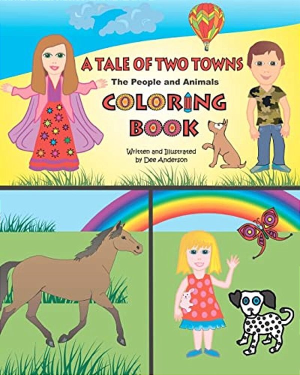 A Tale Of Two Towns Coloring Book, The People And Animals-..