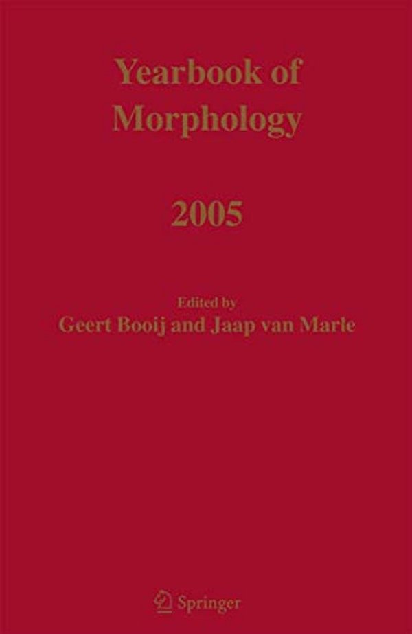 Yearbook Of Morphology 2005-..
