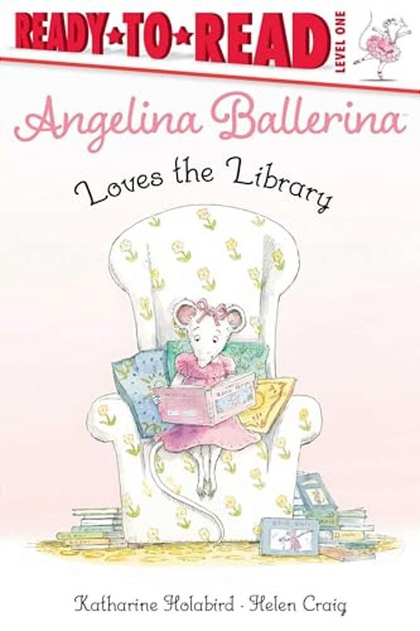 Angelina Ballerina Loves The Library-..