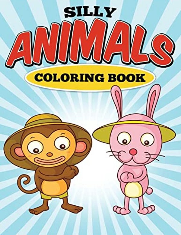 Silly Animals Coloring Book-..
