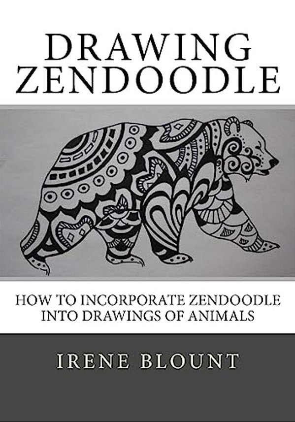 Drawing Zendoodle: How To Incorporate Zendoodle Into Drawings Of Animals-..
