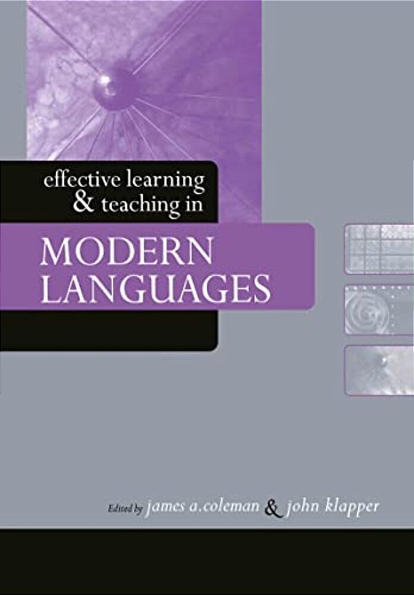 Effective Learning And Teaching In Modern Languages-..