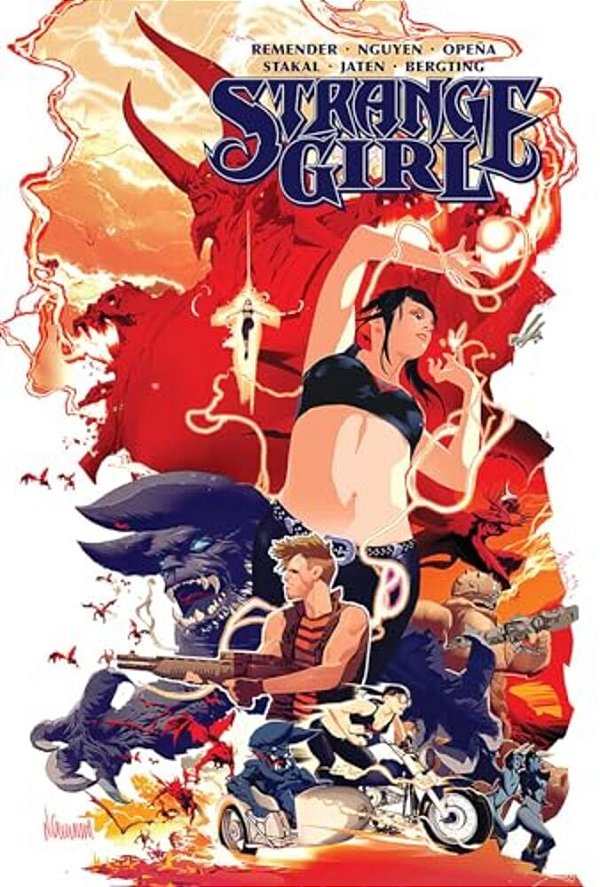 Strange Girl Deluxe Hardcover-..