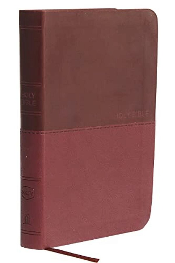 Nkjv, Value Thinline Bible, Compact, Imitation Leather, Burgundy, Red Letter Edition-..