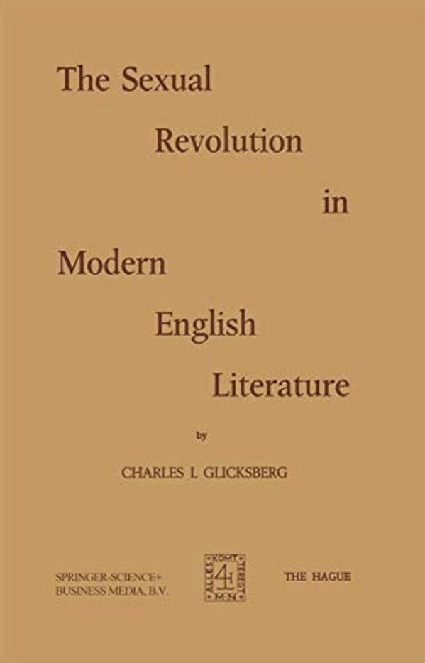 The Sexual Revolution In Modern English Literature-..