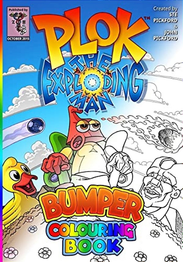 Plok Bumper Colouring Book-..