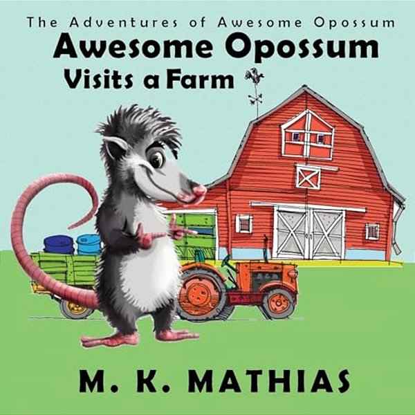 Awesome Opossum Visits A Farm-..