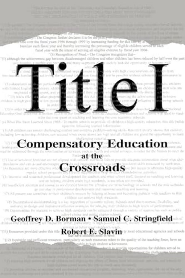 Title I: Compensatory Education At The Crossroads-..