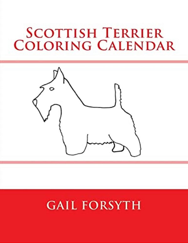 Scottish Terrier Coloring Calendar-..