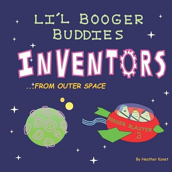Li'l Booger Buddies Inventors From Outer Space-..