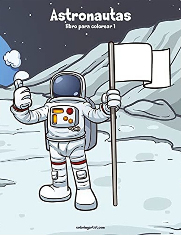 Astronautas Libro Para Colorear 1-..