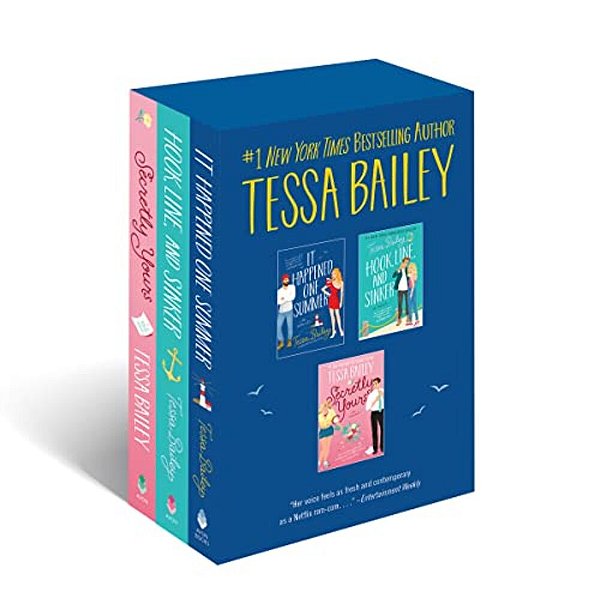 Tessa Bailey Boxed Set: It Happened One Summer/Hook, Line, And Sinker/Secretly Yours-..