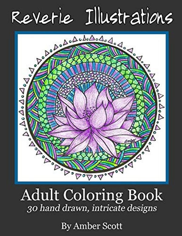 Adult Coloring Books: 30 Hand Drawn Intricate Designs-..