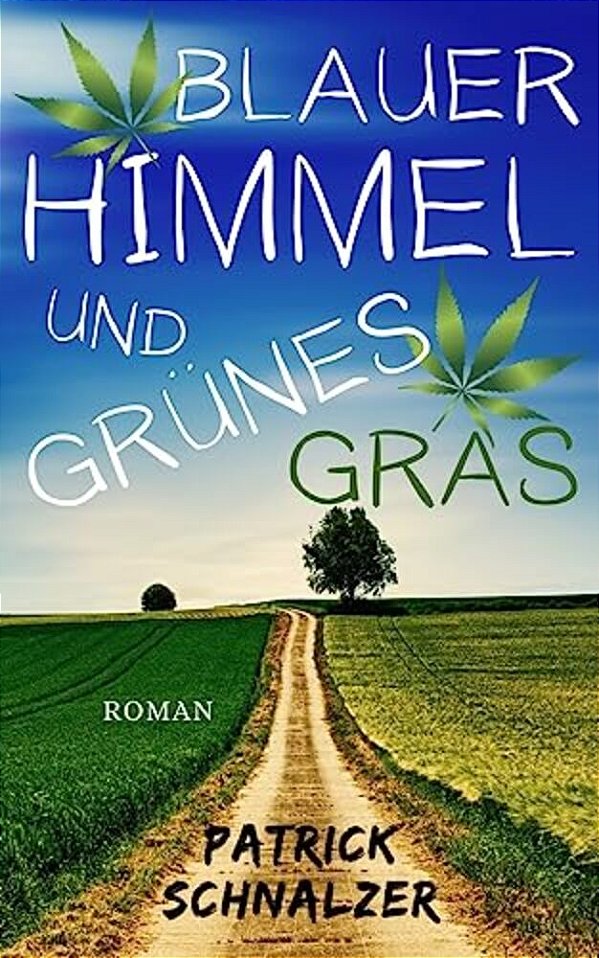 Blauer Himmel Und Grünes Gras-..