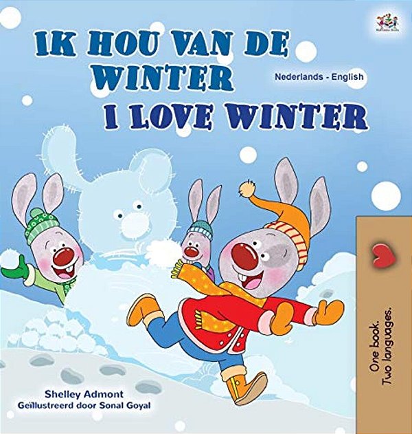 I Love Winter (Dutch English Bilingual Children's Book)-..