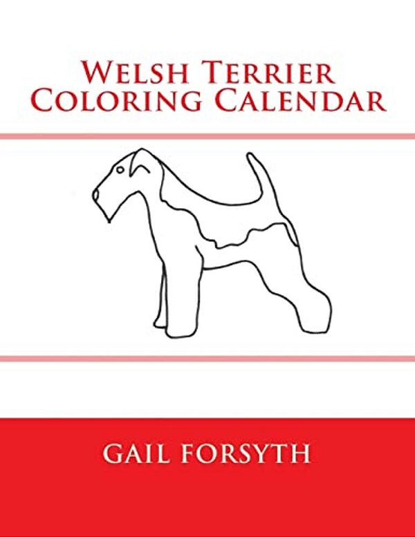 Welsh Terrier Coloring Calendar-..
