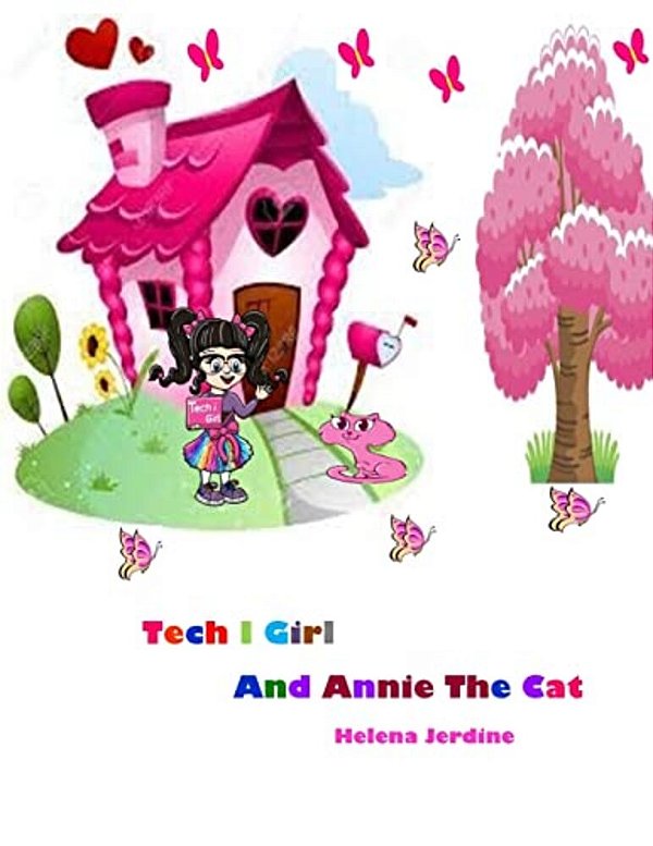 Tech I Girl And Annie The Cat-..