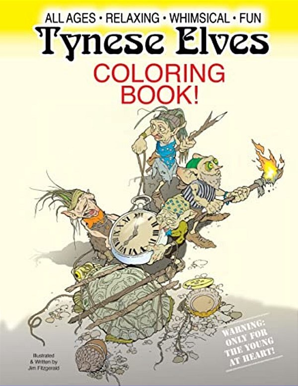 Tynese Elves Coloring Book-..