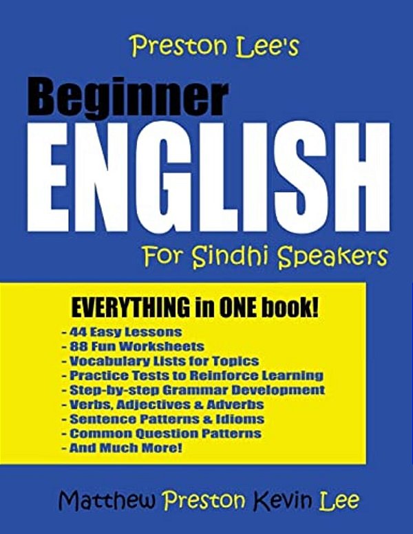 Preston Lee's Beginner English For Sindhi Speakers-..