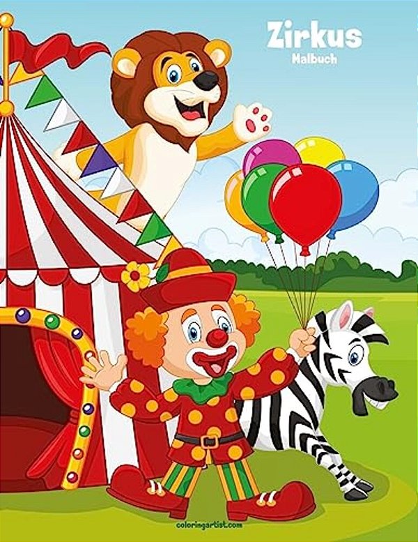 Zirkus-Malbuch 1-..