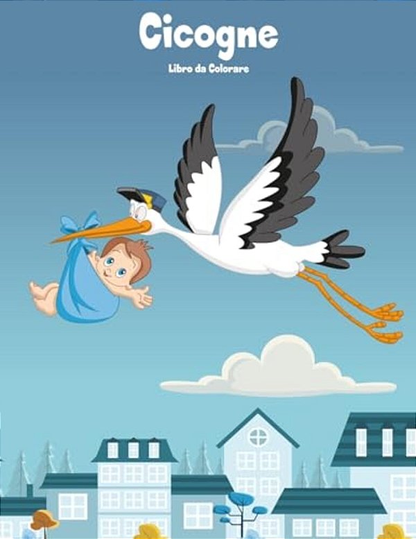 Cicogne Libro Da Colorare 1-..
