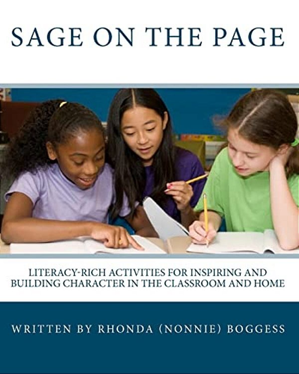 Sage On The Page: The Nonnie Series Activities Book For Inspiring Positive Thinking And Peaceful Behavior-..
