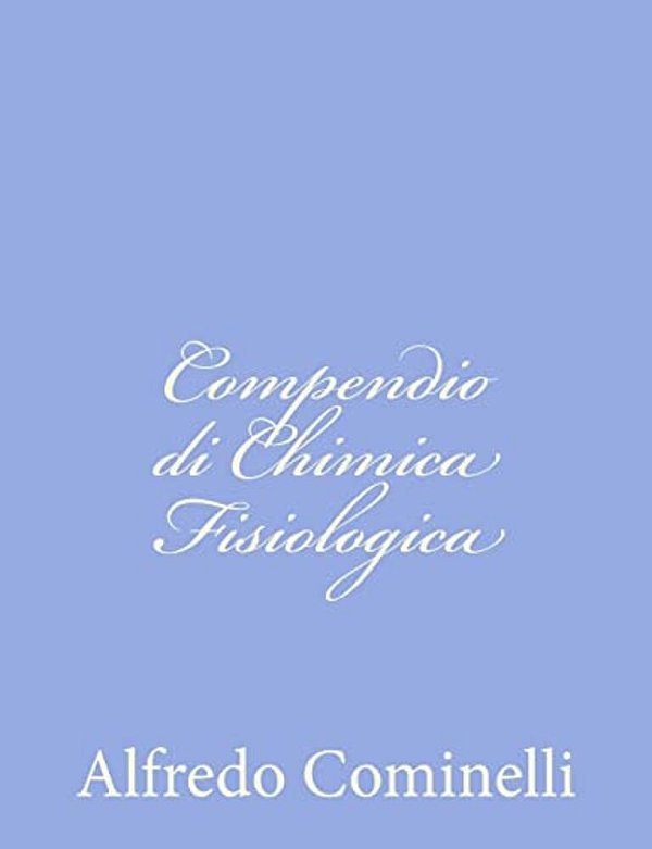 Compendio Di Chimica Fisiologica-..