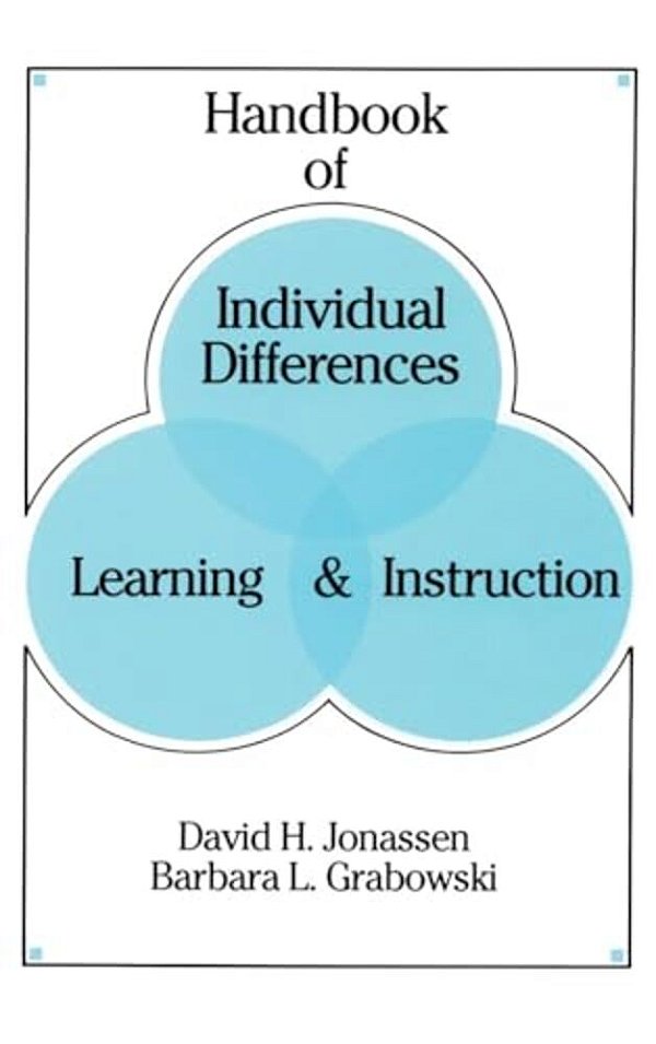 Handbook Of Individual Differences, Learning, And Instruction-..