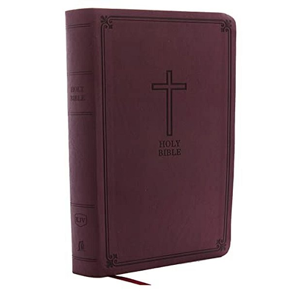 Kjv, Reference Bible, Personal Size Giant Print, Imitation Leather, Burgundy, Red Letter Edition-..