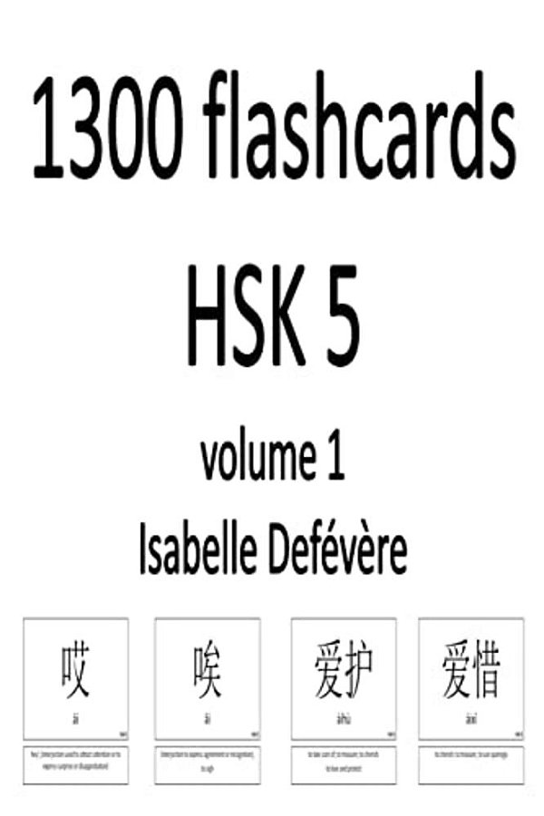 1300 Flashcards Hsk 5 (Volume 1)-..