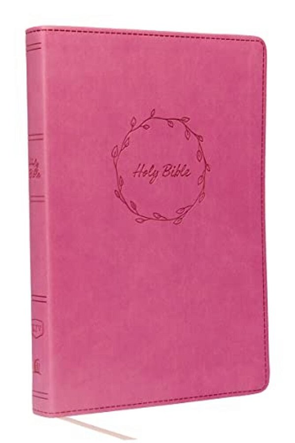 Kjv, Value Thinline Bible, Large Print, Leathersoft, Pink, Red Letter Edition, Comfort Print-..