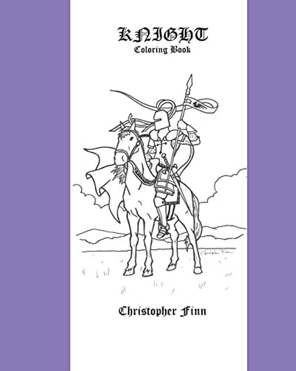 Knight: A Coloring Book-..
