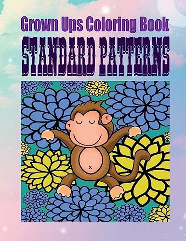 Grown Ups Coloring Book Standard Patterns Mandalas-..