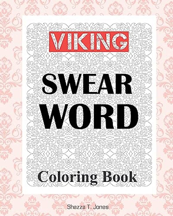 Viking Swear Word Coloring Book-..