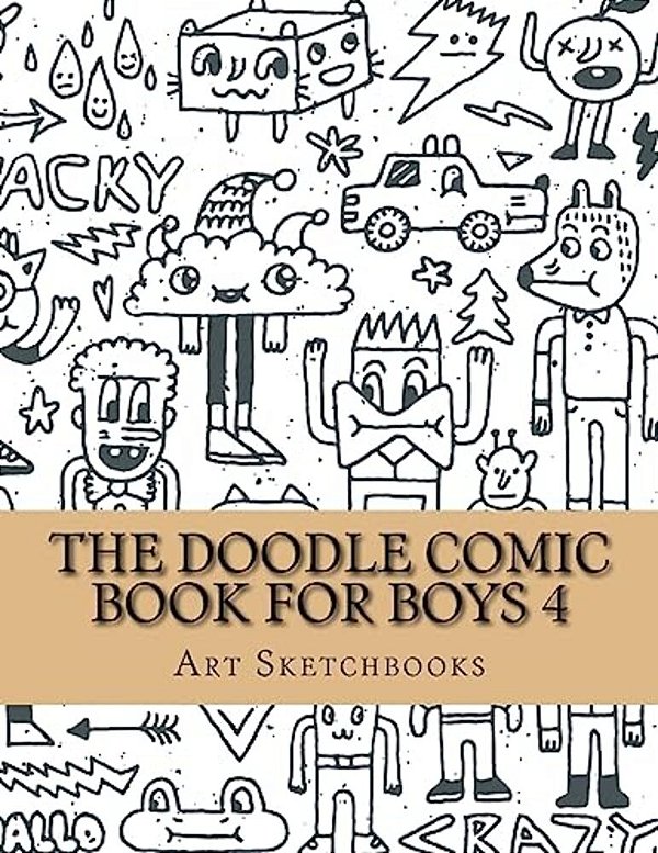 The Doodle Comic Book For Boys 4-..