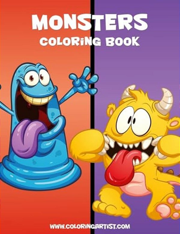 Monsters Coloring Book 1-..