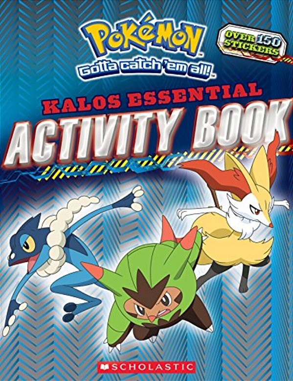 Pokémon: Kalos Essential Activity Book (Pokémon)-..