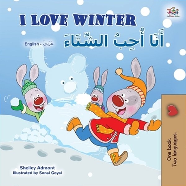 I Love Winter (English Arabic Bilingual Book For Kids)-..