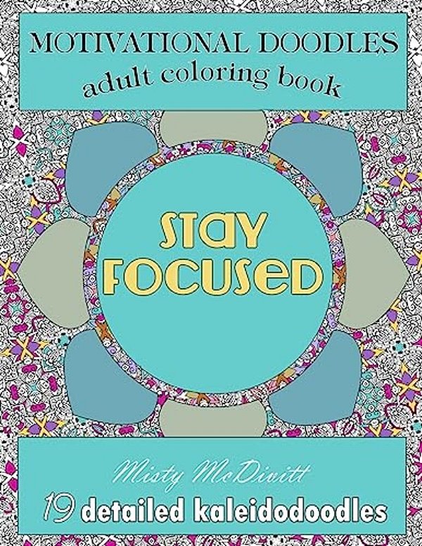 Motivational Doodles - Adults Coloring Book-..