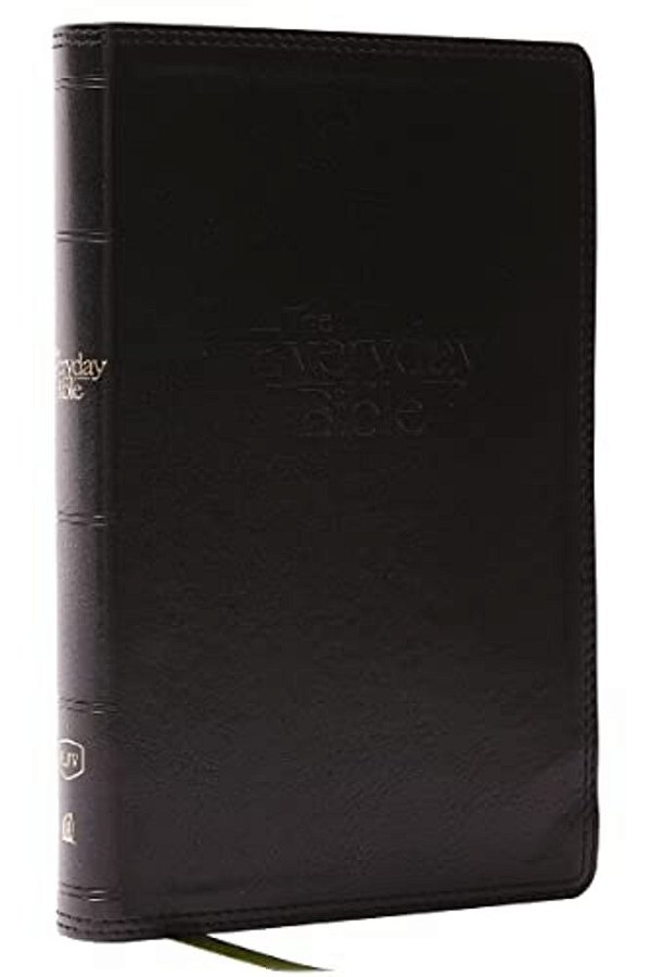 Kjv, The Everyday Bible, Black Leathersoft, Red Letter, Comfort Print: 365 Daily Readings Through The Whole Bible-..