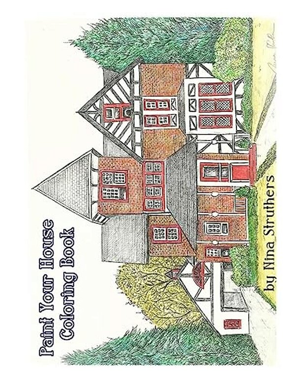 Paint Your House Coloring Book-..