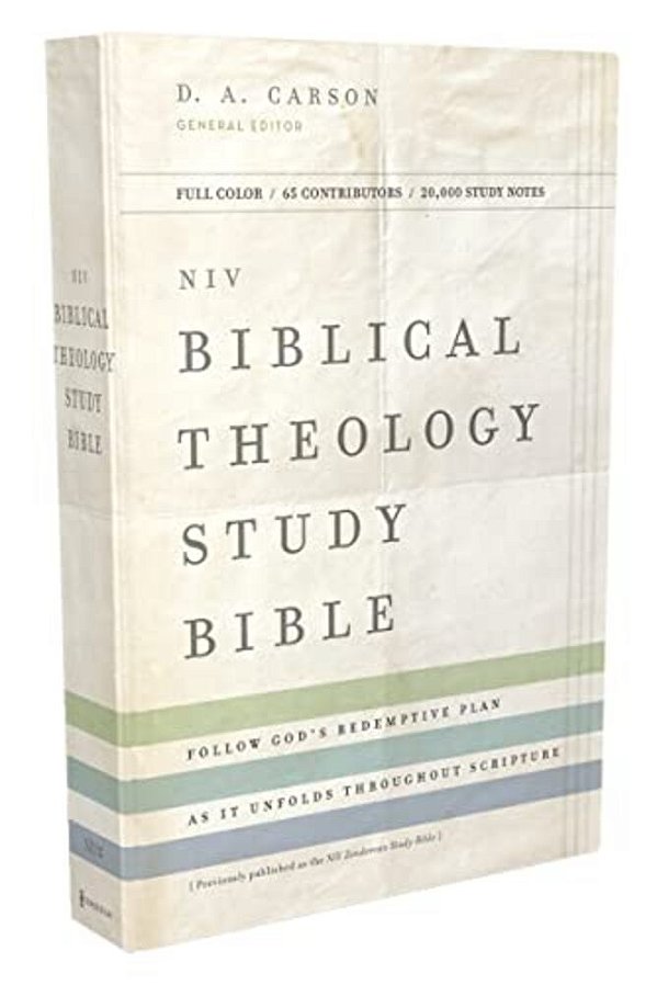 Niv, Biblical Theology Study Bible, Hardcover, Comfort Print: Follow God's Redemptive Plan As It Unfolds Throughout Scripture-..