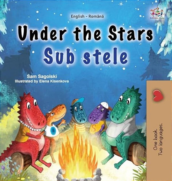 Under The Stars (English Romanian Bilingual Kids Book)-..