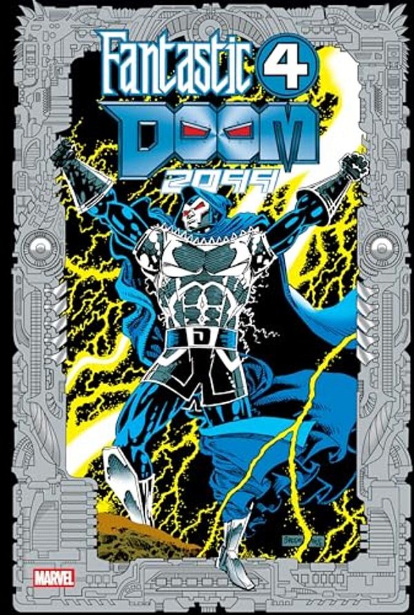 Fantastic Four/Doom 2099 Omnibus Pat Broderick Cover-..