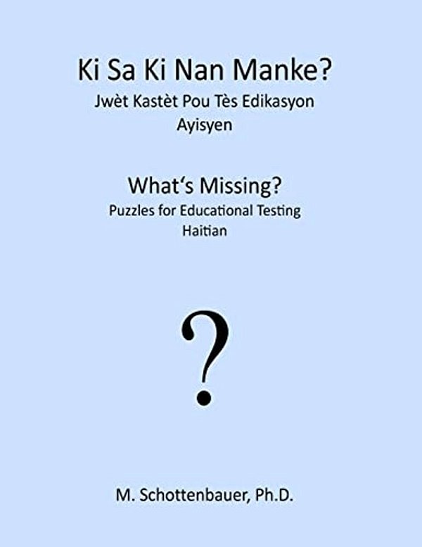 Ki Sa Ki Nan Manke? Jwèt Kastèt Pou Tès Edikasyon: Ayisyen-..