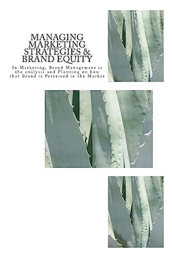 Managing Marketing Strategies & Brand Equity: In Marketing, Brand Management Is The Analysis And Planning On How That Brand Is Perceived In The Market-..